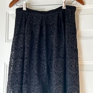 Mossimo Black Lace Overlay Skirt *Size 4